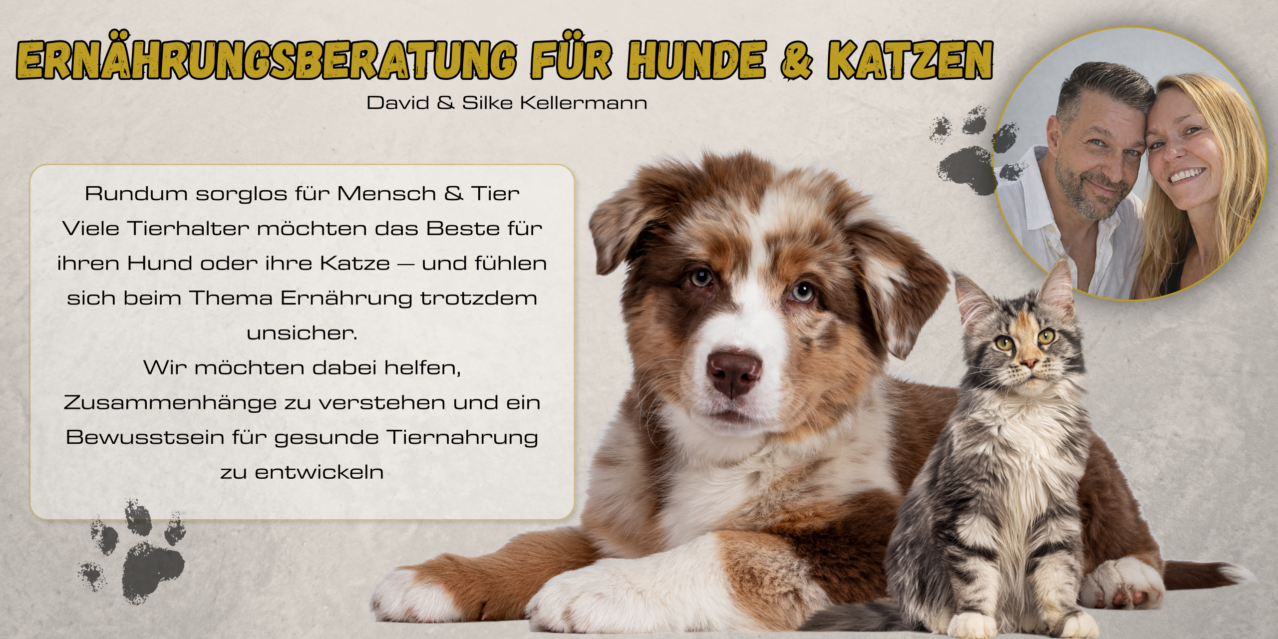Ernährungsberatung für Hunde & Katzen