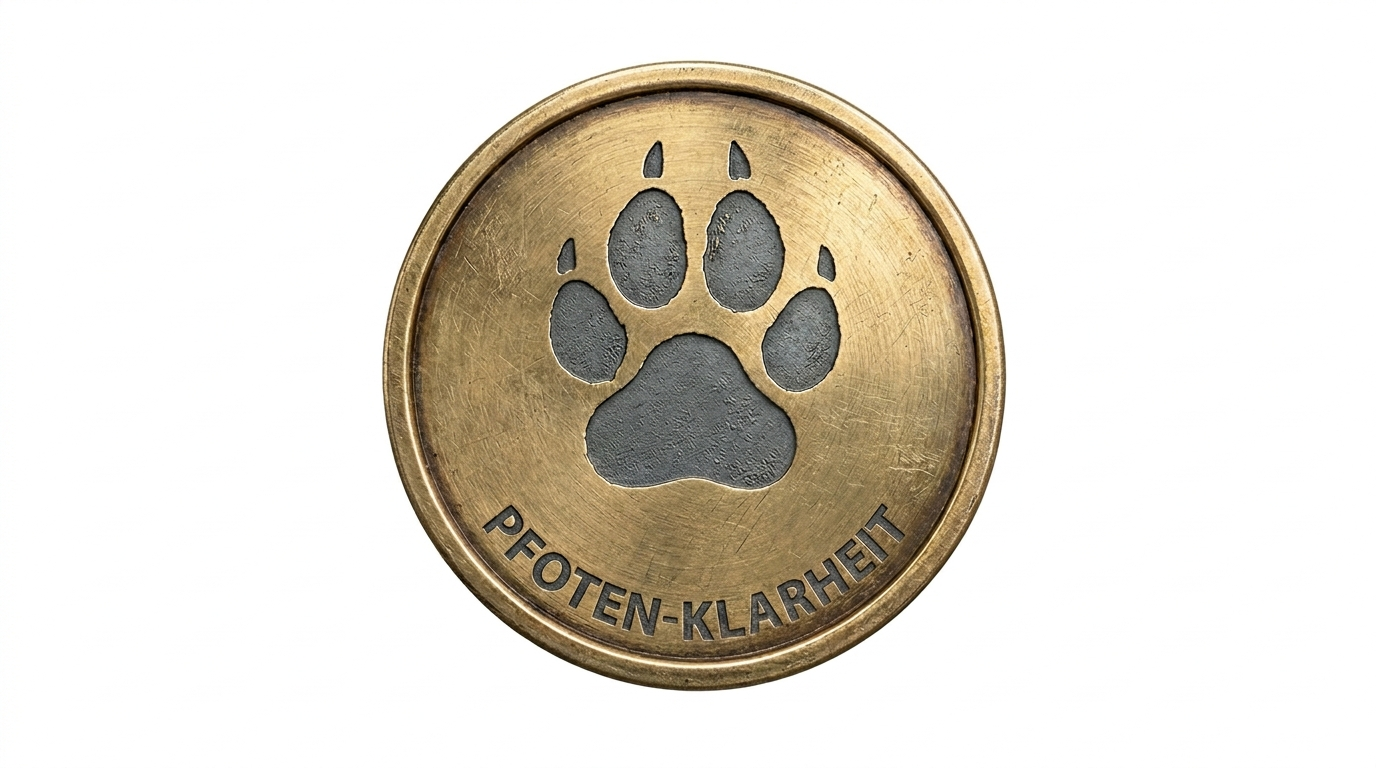 Pfoten Klarheit Siegel