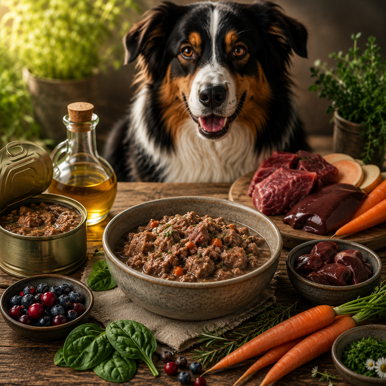 Naturfutter als gesunde Alternative zum Barfen